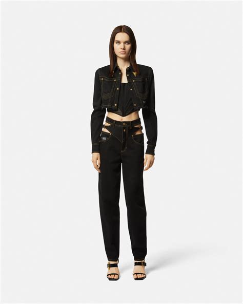 versace jeans couture cropped jackets|versace jeans online shopping.